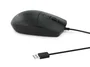 Equip 245117 Ratón Óptico USB A Oficina, Ambidiestro, 1200 DPI, Cable 1.5 m, Negro, Compatible con Windows, Mac, ChromeOS, para Zurdos y Diestros