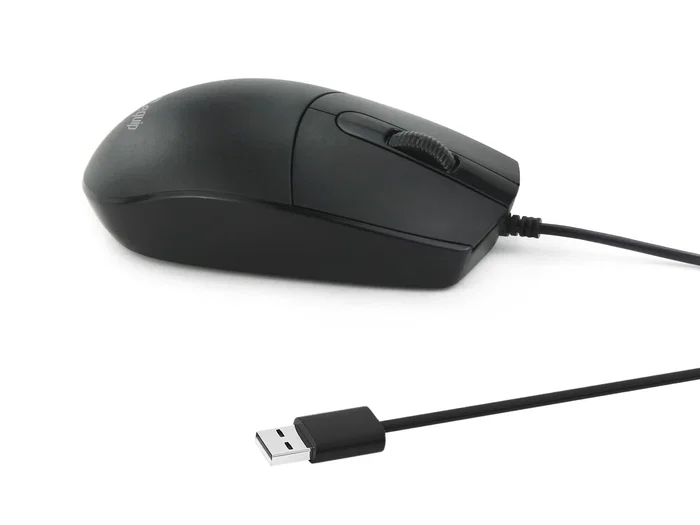 EQUIP Ratón Óptico Ambidextro Silencioso USB