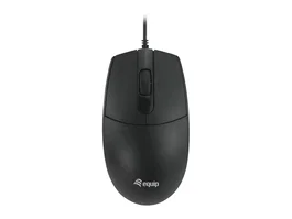 EQUIP Ratón Óptico Ambidextro Silencioso USB
