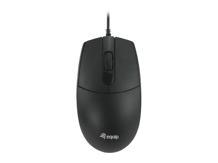EQUIP Ratón Óptico Ambidextro Silencioso USB