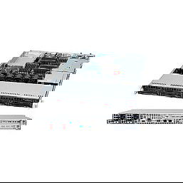 Super Micro CSE-815TQC-R706WB2 Servidor Estante Negro 750W