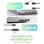 ICY BOX IB-201T-CU31 Caja Externa para SSD/HDD SATA 2.5" USB-C 3.1 Gen 1 de 6 Gbit/s, Aluminio y ABS, Negro