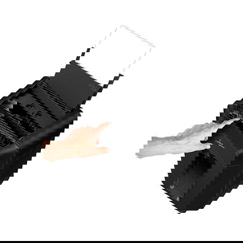 Fellowes Automax 80M Trituradora de Papel, Autofeed, Corte en Partículas P-4 (4x12mm), 80 Hojas Fellowes Automax 80M Trituradora de Papel, Autofeed, Corte en Partículas P-4 (4x12mm), 80 Hojas