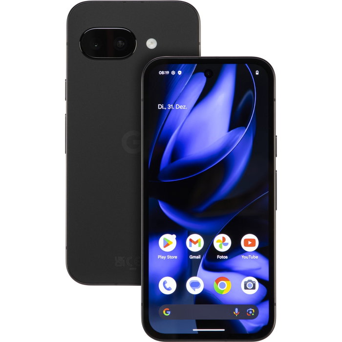 Google Pixel 9a 5G, 256 GB, Negro volcánico