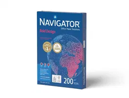 Navigator Papel Multiuso Bold Design Din A4 200 gr Paquete 150 Hojas