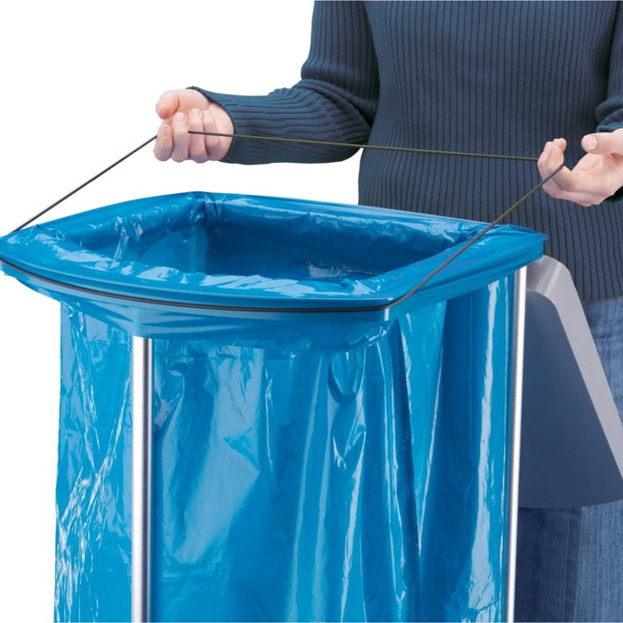 Hailo ProfiLine MSS XXXL Aluminium Soporte para bolsas de basura con ruedas Hailo ProfiLine MSS XXXL Aluminium Soporte para bolsas de basura con ruedas