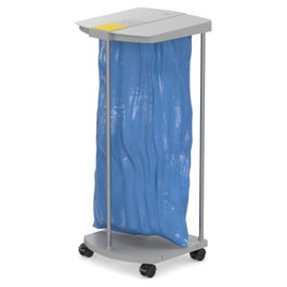 Hailo ProfiLine MSS XXXL Aluminium Soporte para bolsas de basura con ruedas