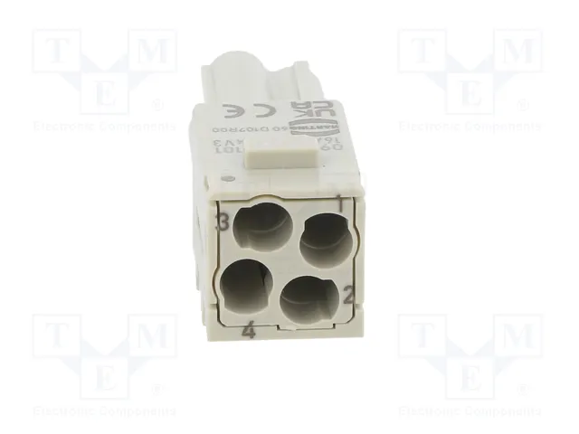 HARTING Módulo Hembra Han-Modular® Domino Han E® con 4 Pines