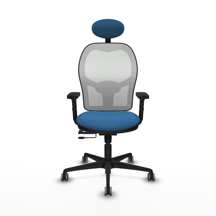 PIQUERAS Y CRESPO Silla de oficina Jorquera Azul claro y Blanco PIQUERAS Y CRESPO Silla de oficina Jorquera Azul claro y Blanco