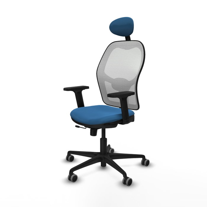 PIQUERAS Y CRESPO Silla de oficina Jorquera Azul claro y Blanco PIQUERAS Y CRESPO Silla de oficina Jorquera Azul claro y Blanco