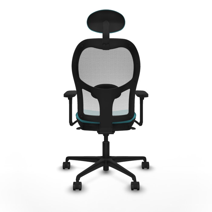PIQUERAS Y CRESPO Silla de oficina Jorquera Turquesa y Blanco PIQUERAS Y CRESPO Silla de oficina Jorquera Turquesa y Blanco