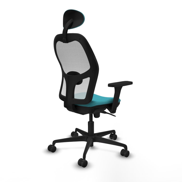 PIQUERAS Y CRESPO Silla de oficina Jorquera Turquesa y Blanco PIQUERAS Y CRESPO Silla de oficina Jorquera Turquesa y Blanco