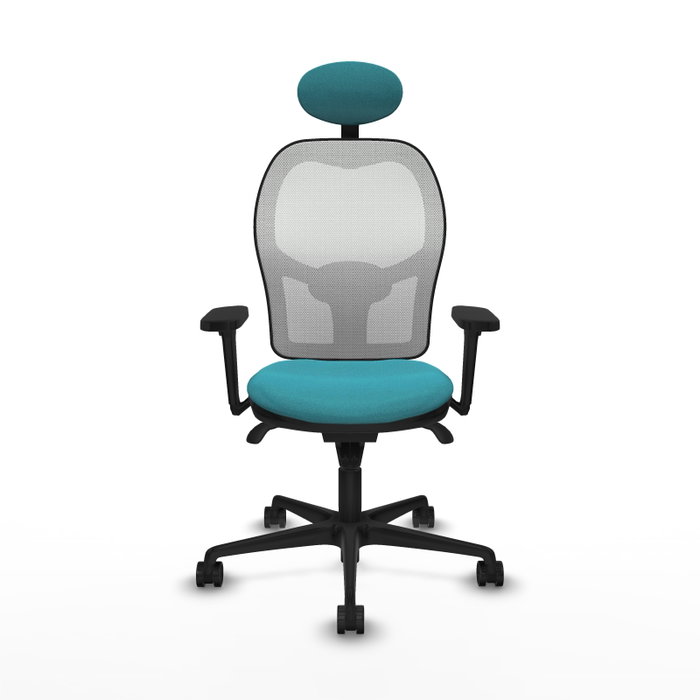 PIQUERAS Y CRESPO Silla de oficina Jorquera Turquesa y Blanco PIQUERAS Y CRESPO Silla de oficina Jorquera Turquesa y Blanco