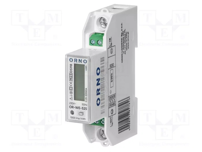 ORNO Controlador Modbus RTU RS485 para raíl DIN IP51 ORNO Controlador Modbus RTU RS485 para raíl DIN IP51