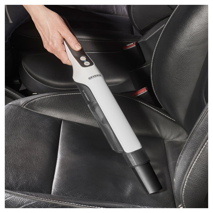 Severin HV 7140 S'Power Aspiradora de mano Negro, Blanco