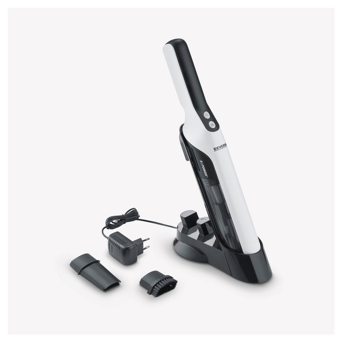 Severin HV 7140 S'Power Aspiradora de mano Negro, Blanco