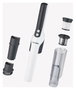Severin HV 7140 S'Power Aspiradora de mano Negro, Blanco