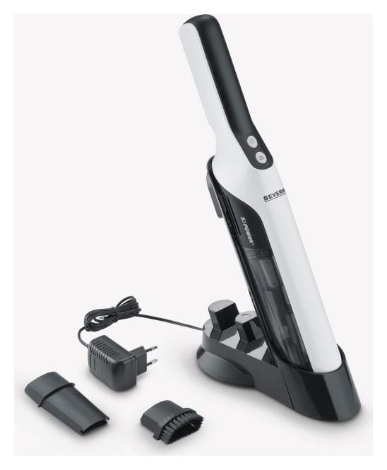 Severin HV 7140 S'Power Aspiradora de mano Negro, Blanco