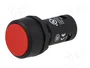 ABB CP1-10R-01 Interruptor de presión 22mm NC Rojo