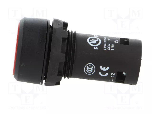 ABB CP1-10R-01 Interruptor de presión 22mm NC Rojo