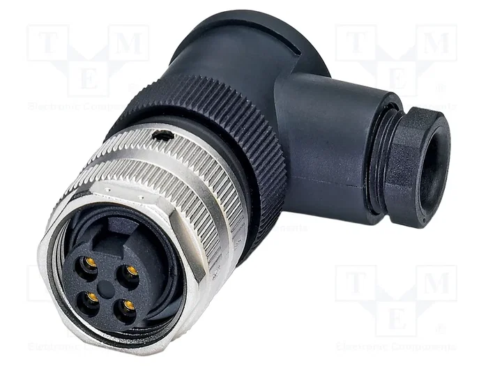 Phoenix Contact Conector Industrial 7/8 con 4 Pines y Orientación Angular IP67 Phoenix Contact Conector Industrial 7/8 con 4 Pines y Orientación Angular IP67