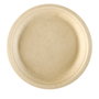 Bioworks Plato Desechable Bio de Arroz Redondo, Diámetro 25 cm, Paquete de 36 Unidades