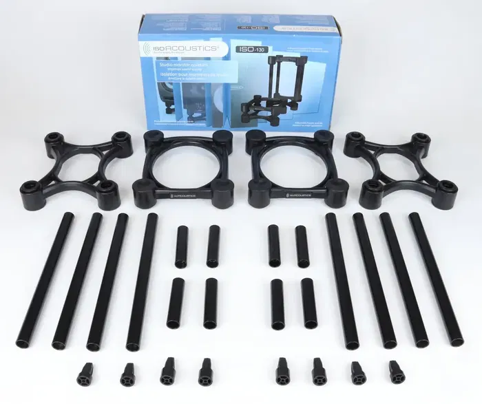 IsoAcoustics Iso-130 Soportes de Aislamiento para Monitores de Estudio (2 Unidades) 13 x 15.2 cm