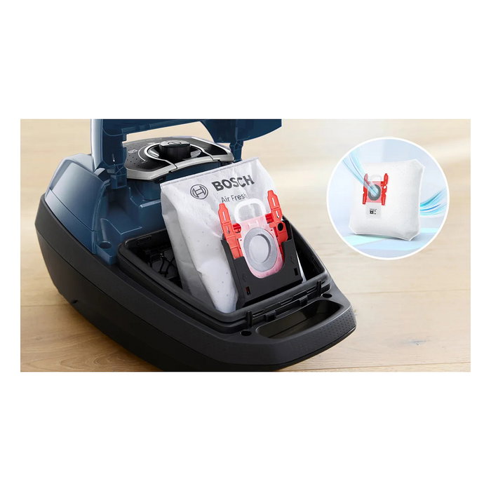 Bosch Serie 8 BGL8XPER Aspiradora cilíndrica Azul Bosch Serie 8 BGL8XPER Aspiradora cilíndrica Azul