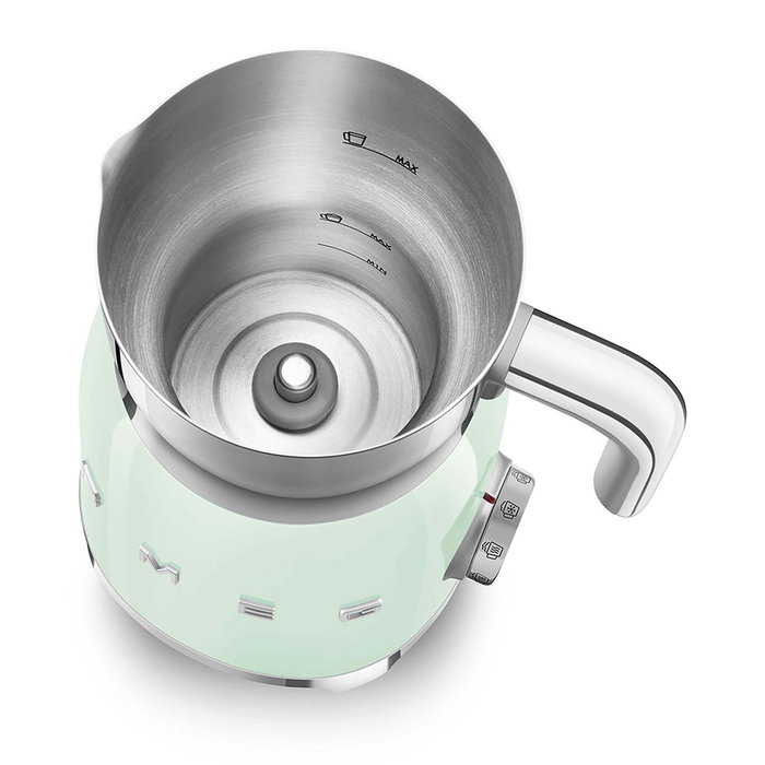 Smeg MFF11PGEU Espumador de leche Verde