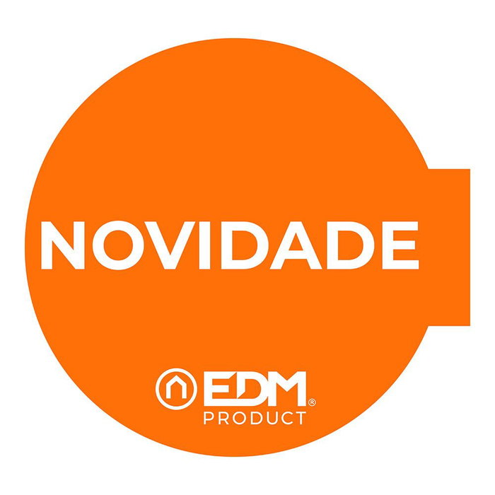Edm 02942 Display Promoción Módulo Portugués "Novedad" Ø 20cm Con Soporte Adhesivo Edm 02942 Display Promoción Módulo Portugués "Novedad" Ø 20cm Con Soporte Adhesivo