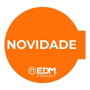 Edm 02942 Display Promoción Módulo Portugués "Novedad" Ø 20cm Con Soporte Adhesivo