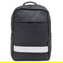 Ewent EW2539 Mochila Rolltop para Portátil 16.1" Negra - Impermeable Oxford 600D, Respaldo Acolchado, 25L, Reciclada PET, Funda Acolchada y Tira Reflectante