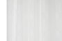 DKD Home Decor Cortina de Poliester con 8 Anillas, Blanco, 140x260 cm