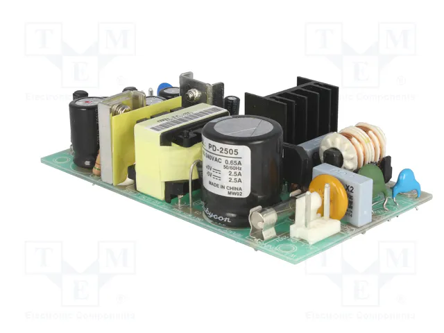 MEAN WELL PD-2505 Alimentador de impulso abierto 25W