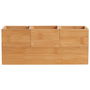 Day Juego de 4 Cajas Almacenar Bambú Apilables 9.5x9.5x6 cm y 9.5x29x6 cm