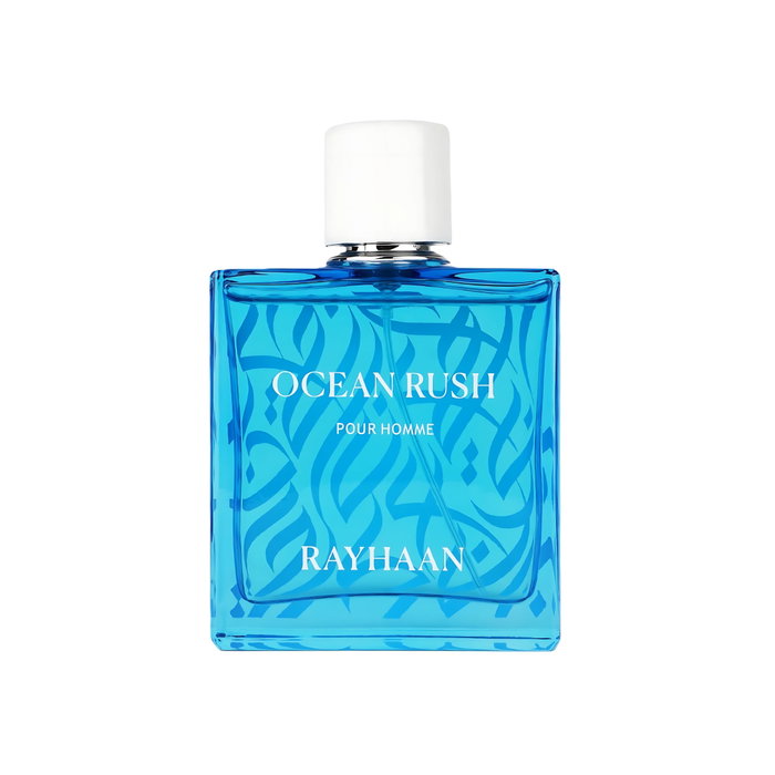 Rayhaan Ocean Rush Agua de perfume para hombres 100 ml Rayhaan Ocean Rush Agua de perfume para hombres 100 ml