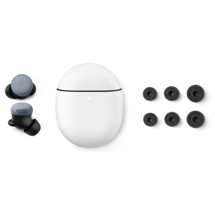 Google Pixel Buds Pro 2 Auriculares Inalámbricos con Micrófono en Oreja, Bluetooth, Cancelación de Sonido Activa, Piedra Lunar