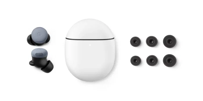 Google Pixel Buds Pro 2 Auriculares Inalámbricos Bluetooth 5.4 True Wireless Stereo (TWS) con Cancelación Activa de Ruido y Micrófono Integrado - Color Gris Piedra Lunar