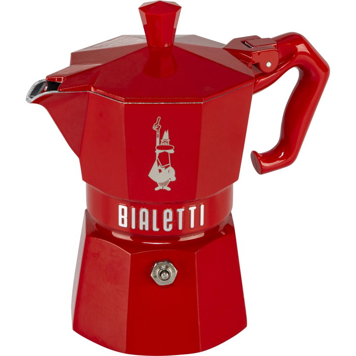 Bialetti Moka Exclusive Espresso Maker 130 ml Rojo Bialetti Moka Exclusive Espresso Maker 130 ml Rojo