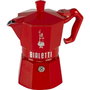 Bialetti Moka Exclusive 3TZ Rojo, 130 ml