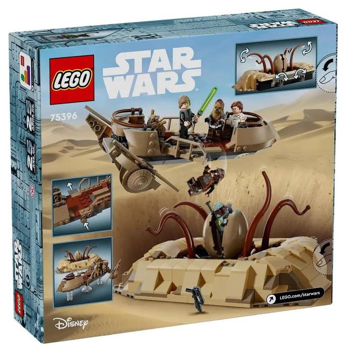 LEGO Star Wars 75396 Pustynna barka i jama sarlacca