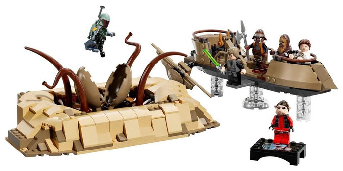 LEGO Star Wars 75396 Pustynna barka i jama sarlacca
