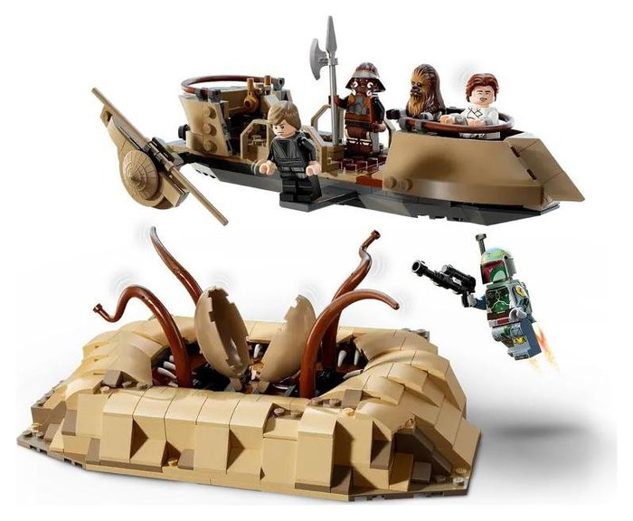 LEGO Star Wars 75396 Pustynna barka i jama sarlacca