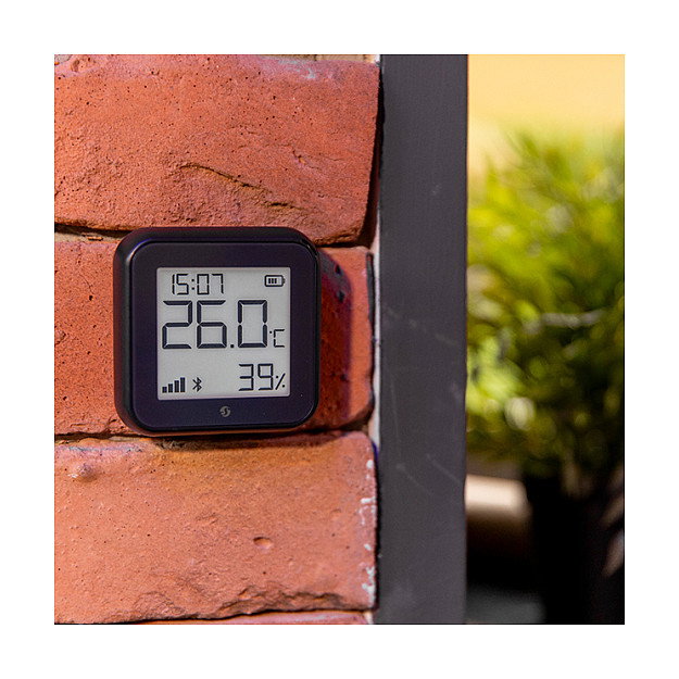 Shelly H&T Gen. 3 Negro Sensor de Temperatura y Humedad WiFi/BT