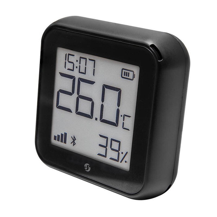 Shelly H&T gen3 Sensor de Humedad y Temperatura WiFi, Negro, 50m Shelly H&T gen3 Sensor de Humedad y Temperatura WiFi, Negro, 50m