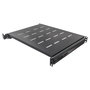 Intellinet Cajón Metálico para Rack 1U, Bandeja Extraíble 483 x 600 mm (19 Pulgadas), Profundidad Máxima 800 mm, Carga 35 kg, Negro - Fachboden 1HE