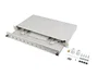 Lanberg FOP1-12SS-LDS Panel de Conexión Tipo-D Fibra Óptica Rack 19" 1U, 12 Puertos SCSX/LCDX, Gris