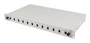 Lanberg FOP1-12SS-LDS Panel de Conexión Tipo-D Fibra Óptica Rack 19" 1U, 12 Puertos SCSX/LCDX, Gris