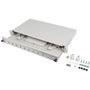LANBERG FOP1-12SS-LDS Panel de conexión tipo-D Gris