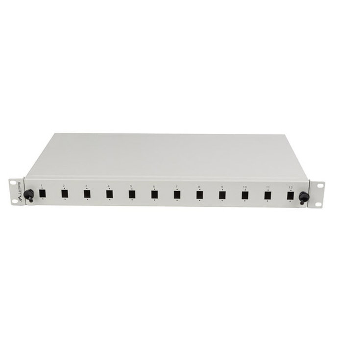 LANBERG FOP1-12SS-LDS Panel de conexión tipo-D Gris LANBERG FOP1-12SS-LDS Panel de conexión tipo-D Gris
